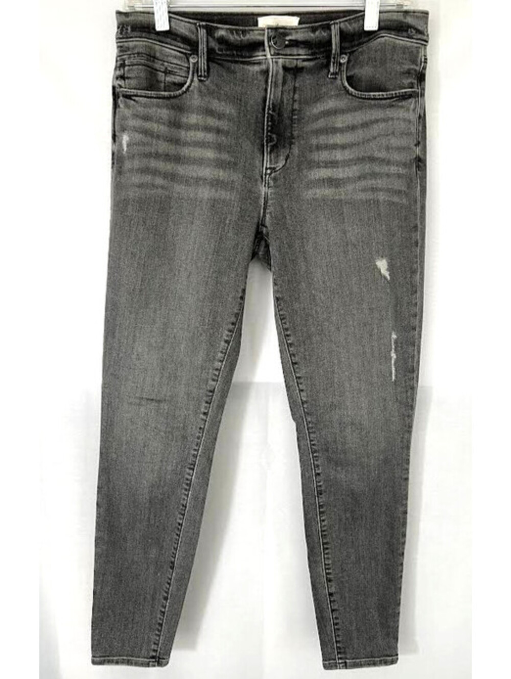 Lou & Grey Black Jeans-Size 28, 26.5" Inseam, Skinny, Distress Fray On Fabric